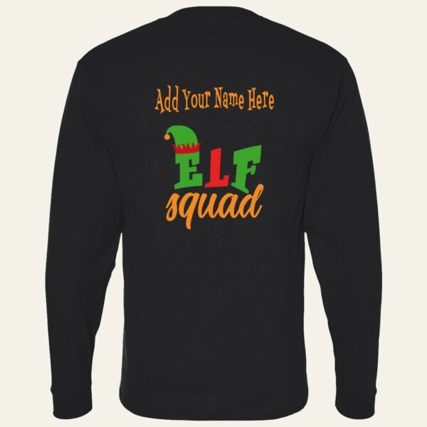 Elf Squad L/S Personalised T Shirt Thumbnail