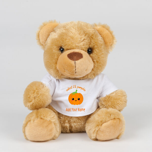 Cutest L'il Pumpkin Personalised Teddy Bear Thumbnail