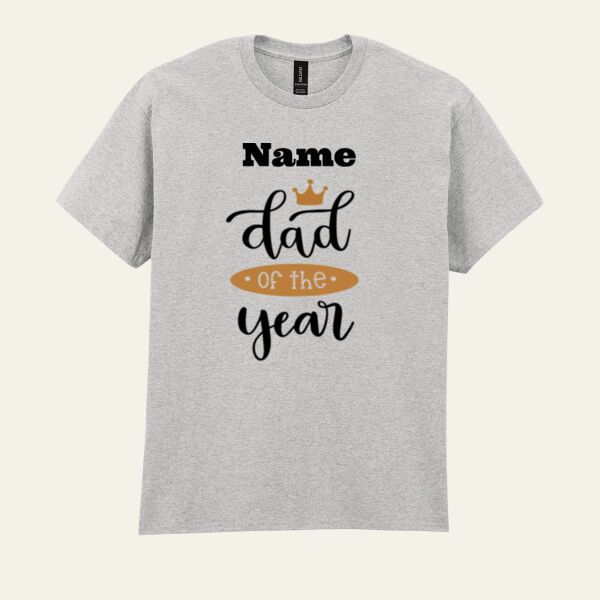 Dad of the Year Personalised T Shirt Dad of the Year Personalised T Shirt Thumbnail
