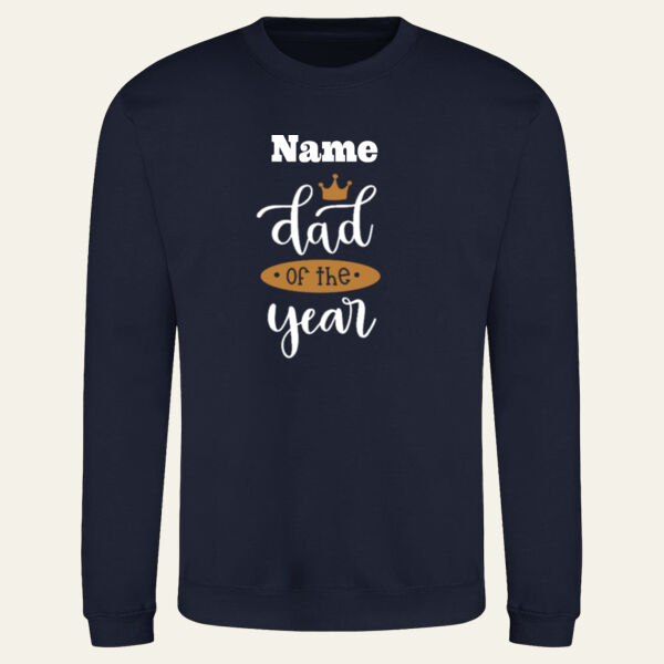 Dad of the Year Personalised Sweatshirt Dad of the Year Personalised Sweatshirt Thumbnail