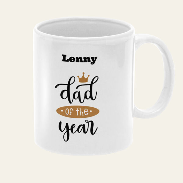 Dad of the Year Personalised Mug  Dad of the Year Personalised Mug  Thumbnail