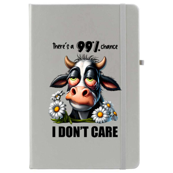 I Don't Care Sarcastic Cow Notebook Thumbnail