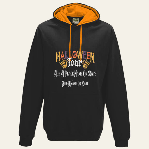 Halloween Tour Personalised Hoodie  Thumbnail