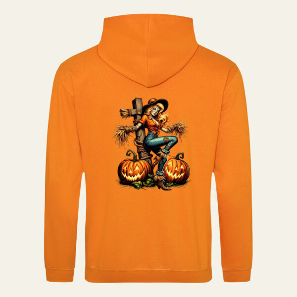 Scarecrow Witch Pin Up Halloween Hoodie    Thumbnail
