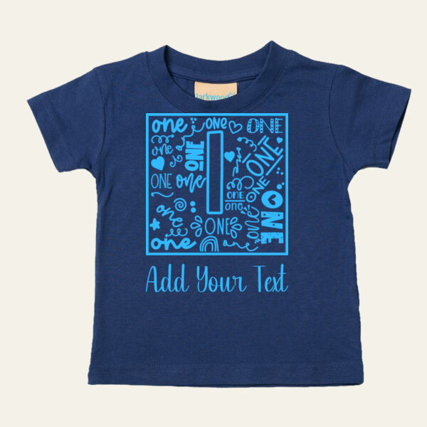 1st Birthday Personalised T Shirt    Thumbnail