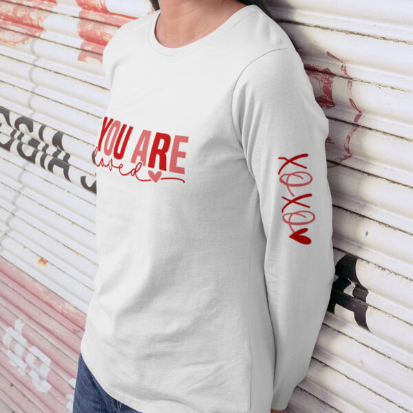 You Are Loved Long Sleeve T Shirt Thumbnail