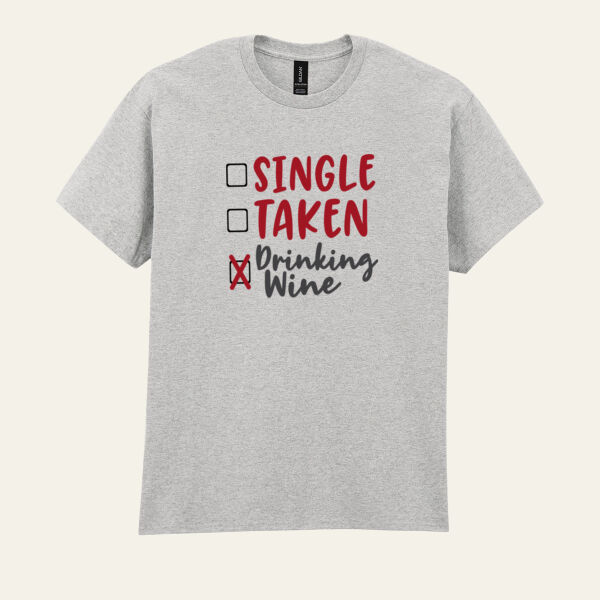 Single Taken Adult T Shirt Thumbnail