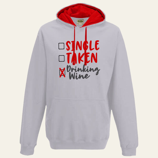 Single Taken Varsity Hoodie Thumbnail