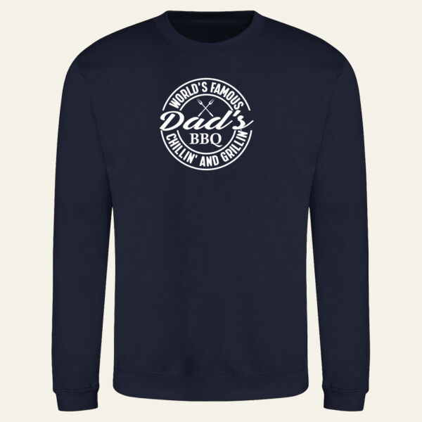 Dad's World Famous BBQ Sweatshirt   Dad's World Famous BBQ Sweatshirt   Thumbnail