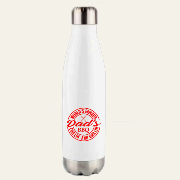 Dad's World Famous BBQ Water Bottle  Dad's World Famous BBQ Water Bottle  Thumbnail