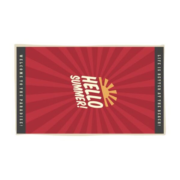Printed BeachTowel 300 g/m² 100x180 Thumbnail