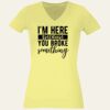 Women's Premium v-neck t-shirt Thumbnail
