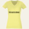 Women's Premium v-neck t-shirt Thumbnail