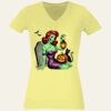 Women's Premium v-neck t-shirt Thumbnail