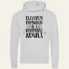 Cross neck hoodie Thumbnail
