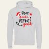 Cross neck hoodie Thumbnail