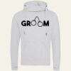 Cross neck hoodie Thumbnail