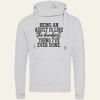 Cross neck hoodie Thumbnail