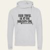 Cross neck hoodie Thumbnail