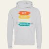 Cross neck hoodie Thumbnail