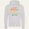 Cross neck hoodie Thumbnail