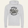 Cross neck hoodie Thumbnail