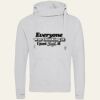 Cross neck hoodie Thumbnail