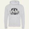Cross neck hoodie Thumbnail
