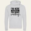 Cross neck hoodie Thumbnail