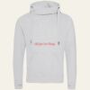 Cross neck hoodie Thumbnail