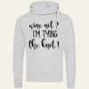 Cross neck hoodie Thumbnail