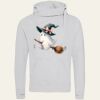 Cross neck hoodie Thumbnail
