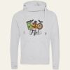 Cross neck hoodie Thumbnail