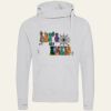 Cross neck hoodie Thumbnail