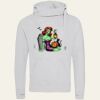Cross neck hoodie Thumbnail