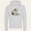 Cross neck hoodie Thumbnail