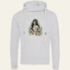 Cross neck hoodie Thumbnail