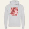 Cross neck hoodie Thumbnail