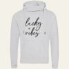 Cross neck hoodie Thumbnail