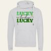 Cross neck hoodie Thumbnail