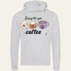 Cross neck hoodie Thumbnail