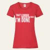 Lady-fit tee shirt Thumbnail