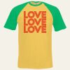 Short sleeve baseball tee Thumbnail