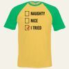 Short sleeve baseball tee Thumbnail
