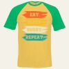 Short sleeve baseball tee Thumbnail