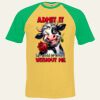 Short sleeve baseball tee Thumbnail