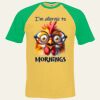 Short sleeve baseball tee Thumbnail