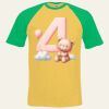 Short sleeve baseball tee Thumbnail