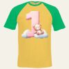 Short sleeve baseball tee Thumbnail