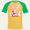 Short sleeve baseball tee Thumbnail
